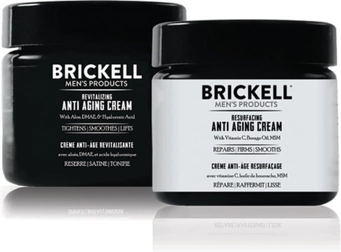 Brickell Day and Night Anti-Aging Cream Routine Unscented | Face Care Set
