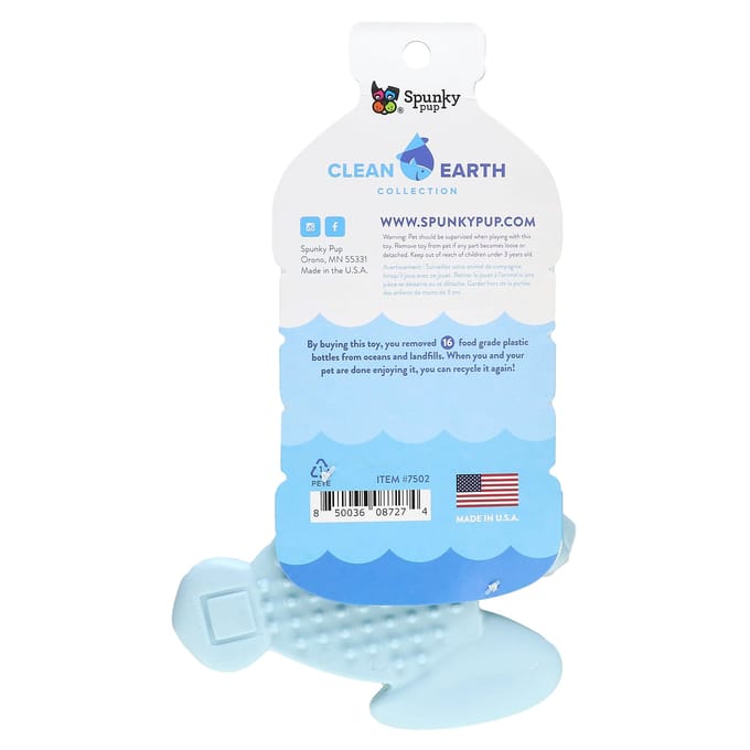 Clean Earth Hard Kauwspeeltjes, Schildpad, Kip, Speeltje 1 Stuk white