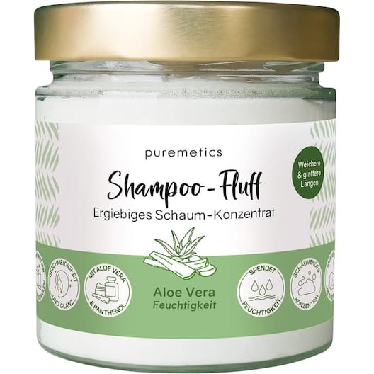 puremetics Shampoo & Conditioner Hydraterende Shampoo-Fluff 'Aloë Vera' shampoo Unisex 150 g