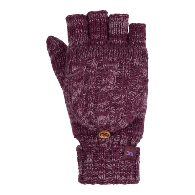 Trespass Dames/Dames Kollie Gebreide Handschoenen (Rose)