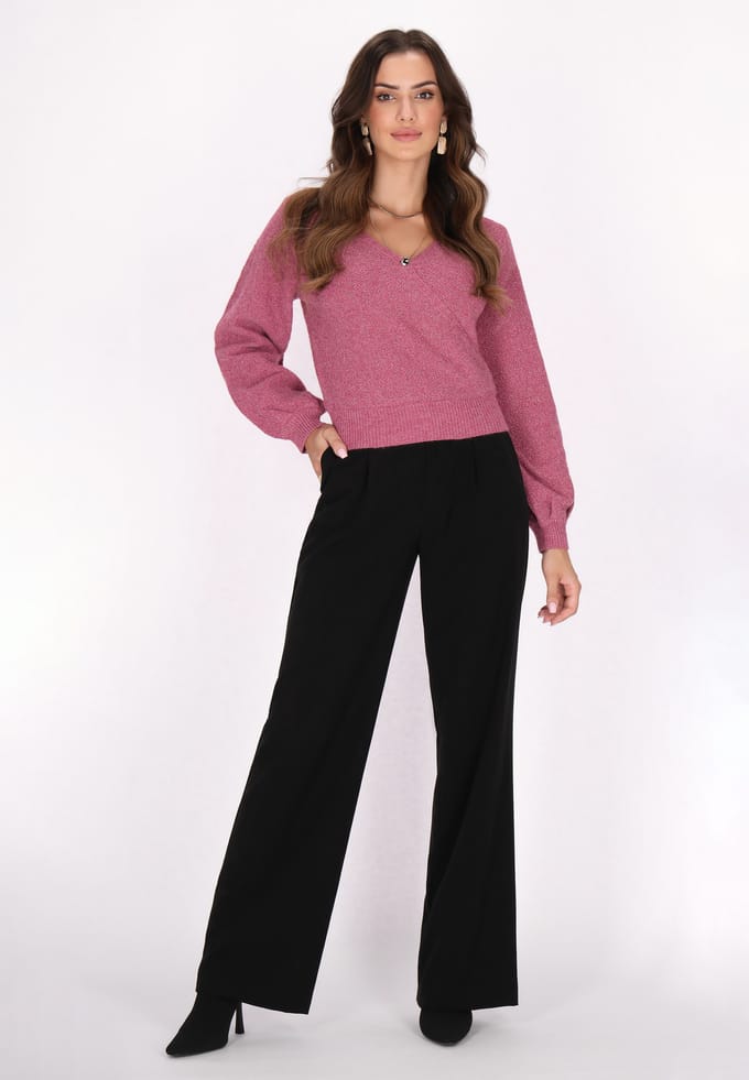 Faina Jumper Dames donkerroze