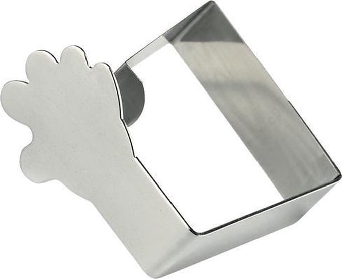 Tafelkleedklemmen Hand RVS