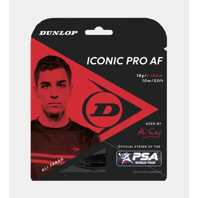 Squash racketsnaren Dunlop iconic pro af