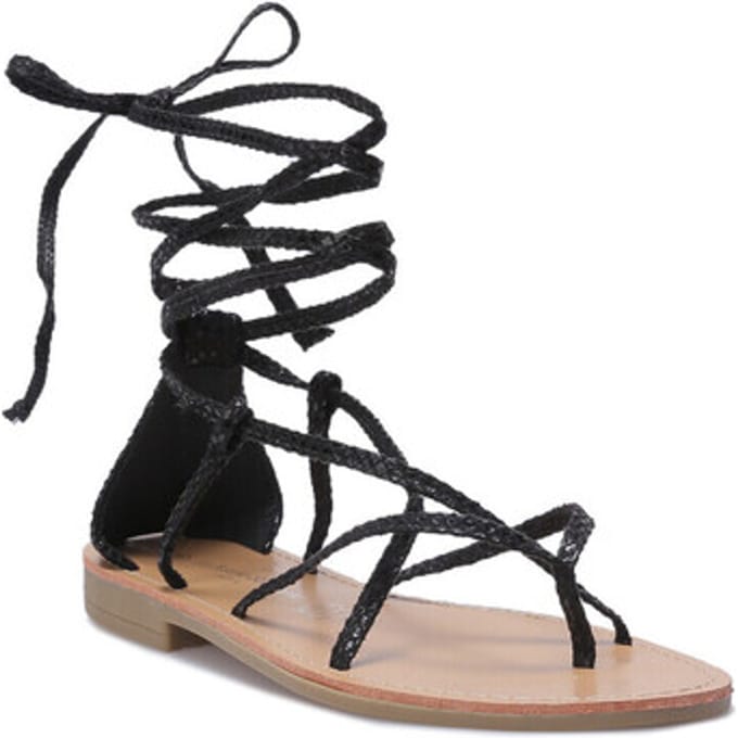 Platte sandalen La Modeuse 72522_P170373