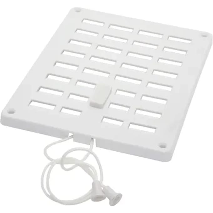 Baseline Schuifrooster 15x20cm Kunststof Wit