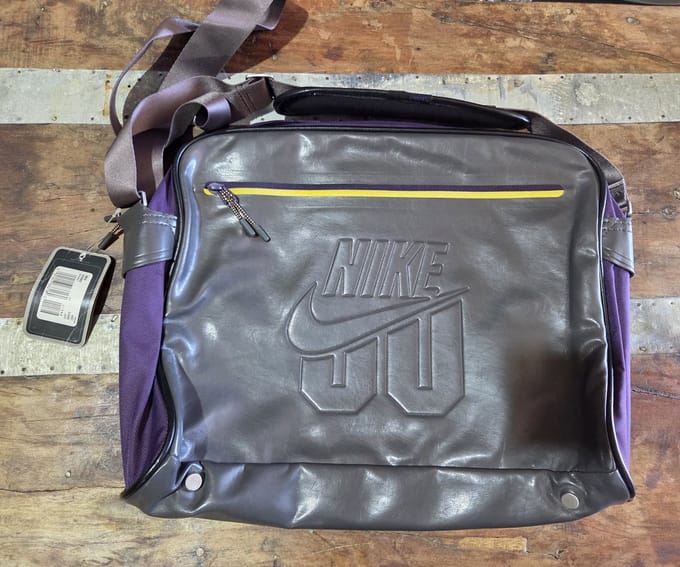 Nike Schoudertas Grijs Paars