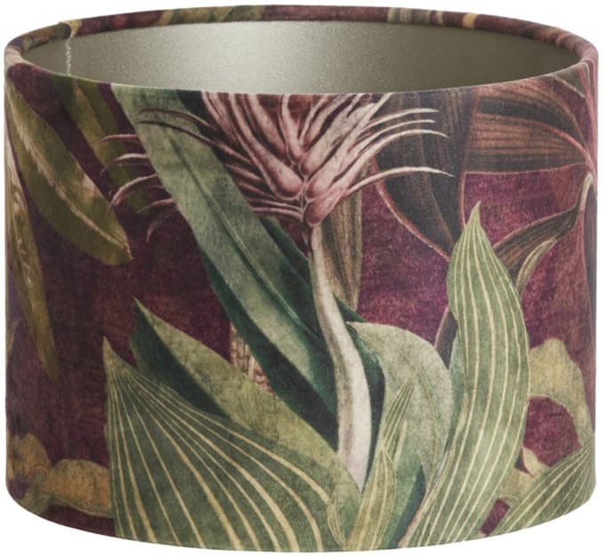 Kap - paars - Passion - textiel - Ø 20cm - E27 - 2220957 - Light & Living