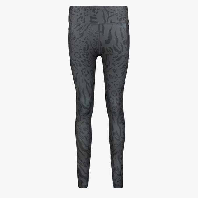 Osaga dames sportlegging met panterprint zwart - Maat M