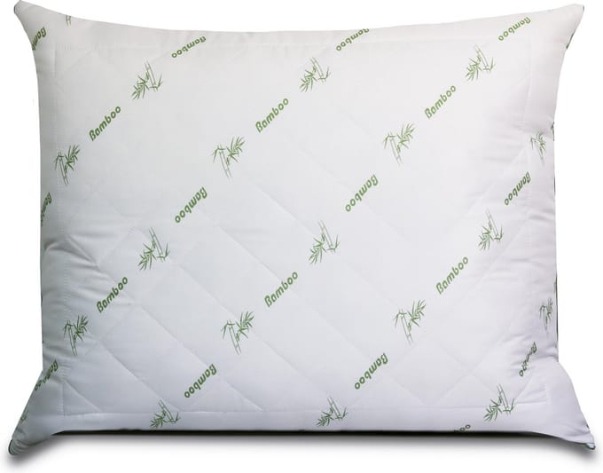 Bamboe hoofdkussen - 60x70 cm- 1 set (2 hoofdkussens)
