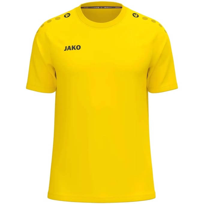 Jako One T-Shirt Heren - Geel | Maat: L