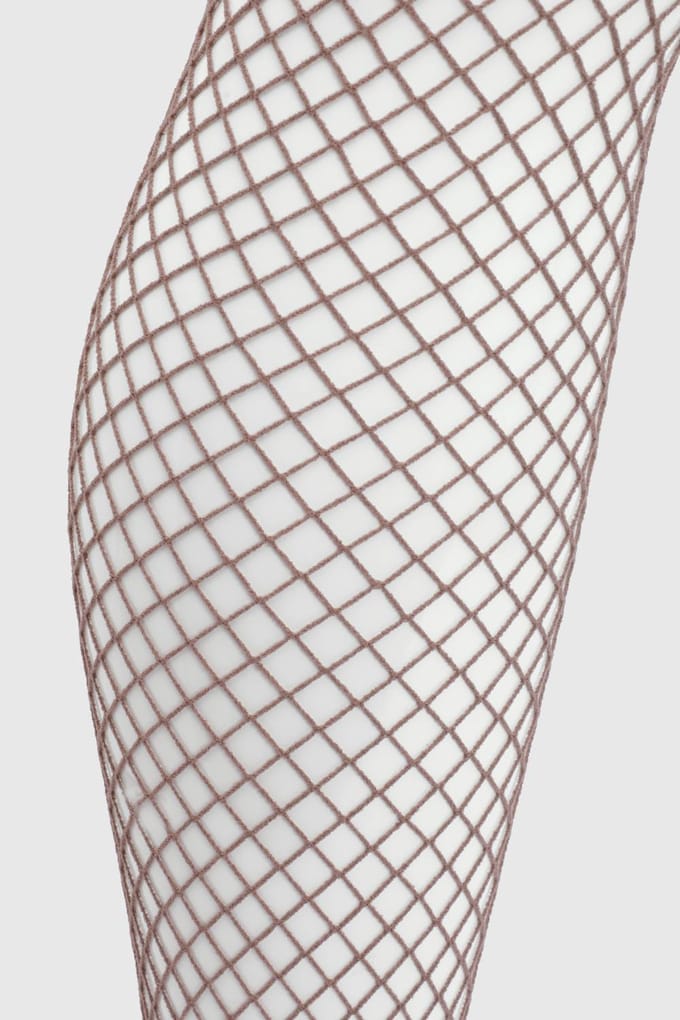 boohoo Dames Chocoladebruine Netpanty