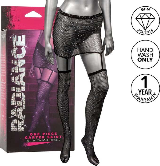Calexotics - Radiance Garter Skirt Thigh Highs