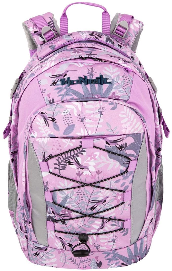 McNeill Schoolrugzak Luca School Backpack Blossom Paars