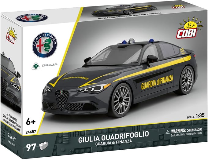 COBI 24657 Giulia Quadrifoglio Guardia di Finanza
