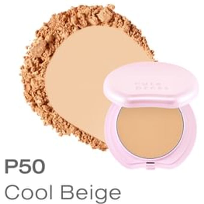 Cute Press - Hybrid Flawless Foundation Powder SPF 50 PA++++ P50 Cool Beige