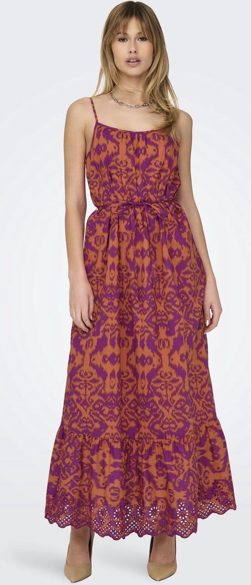 ONLY - ONLLOU LIFE EMB STRAP ANKEL DRESS PTM - Dames - Mini jurken