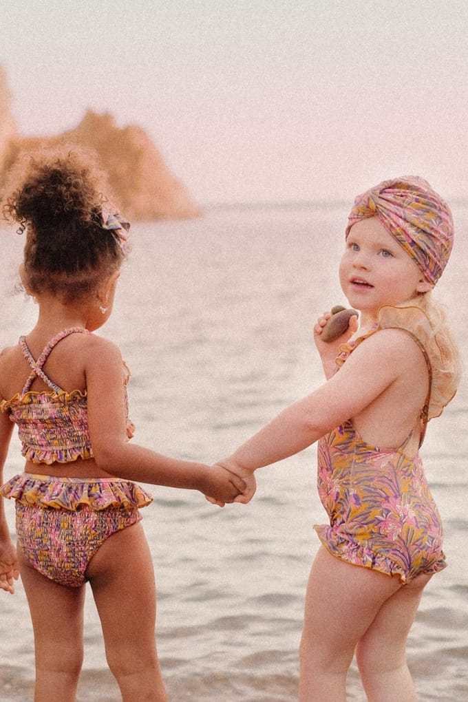 Louise Misha Bikini Set Kyra Honey Flower Größe: 14Y | Bademode Outlet | kids