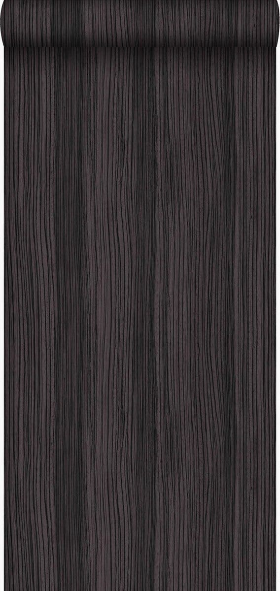 Origin Wallcoverings behang strepen donker paars - 53 cm x 10.05 m - 347239
