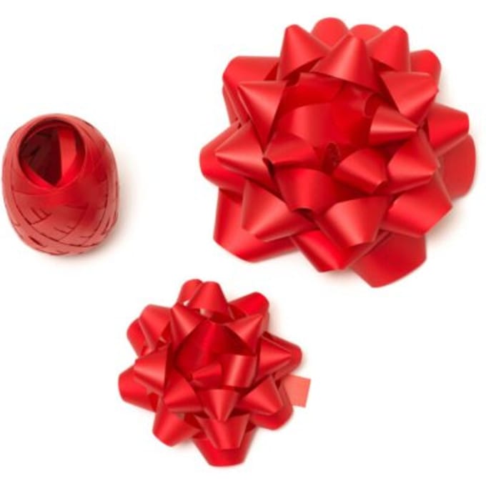 Legami set van strik en lint - rood