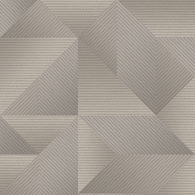 Dutch Wallcoverings - Exclusive Threads Geometric Taupe - TP422975