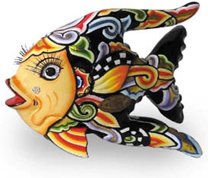 Toms Drag Vis Oscar zwart (S)