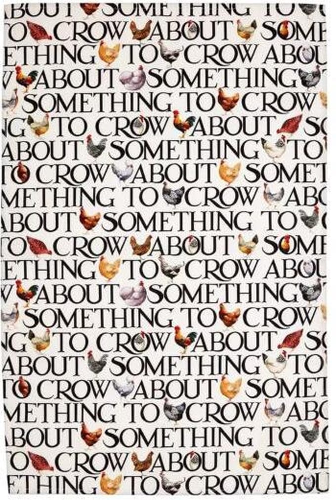 Emma Bridgewater Textiel Tea Towel Hen & Toast - Theedoek