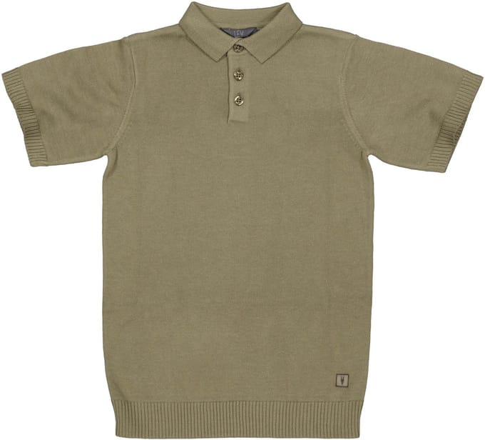 Levv - Rick jongens poloshirt - Khaki green