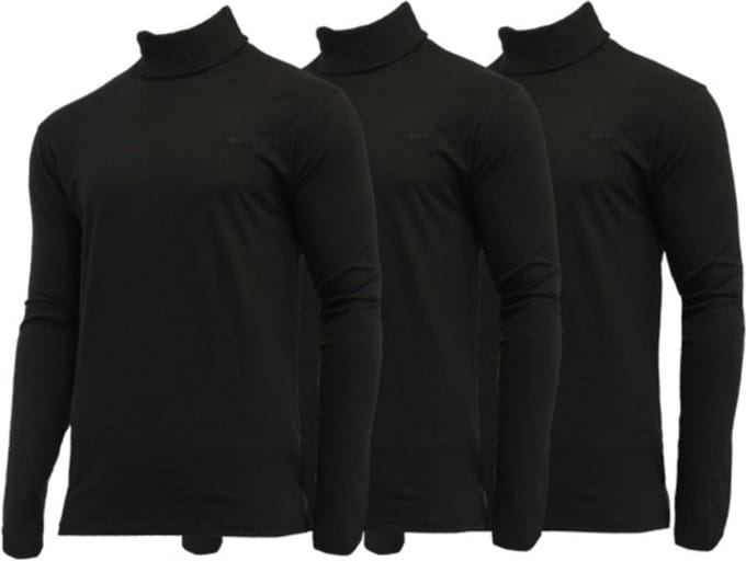 3-Pack Campri - Skipully - Wintersportpully - Heren - Black (020) - maat M