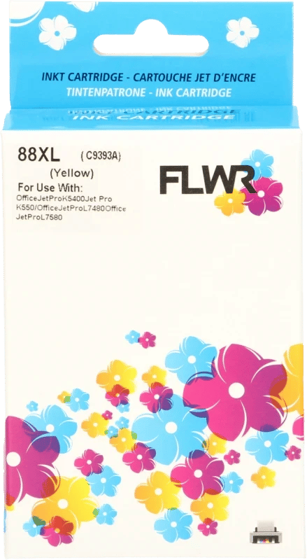FLWR - Inktcartridge / 88XL geel - geschikt voor HP