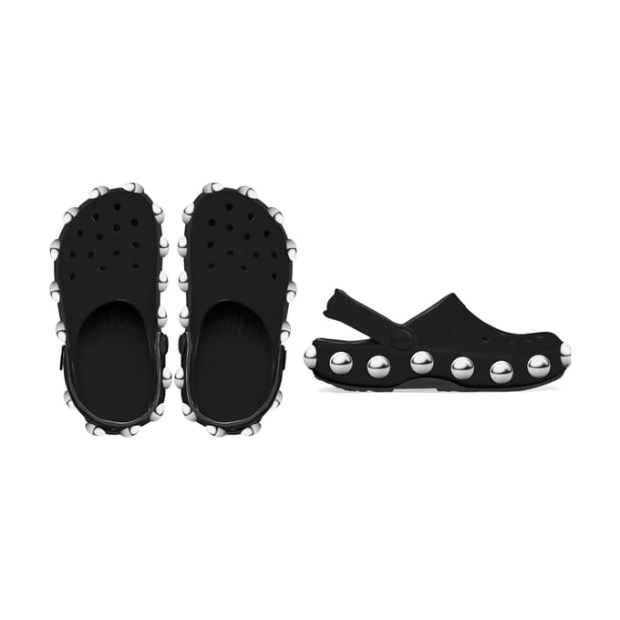 Crocs Classic Big Studded Klompen Zwart EU 38-39