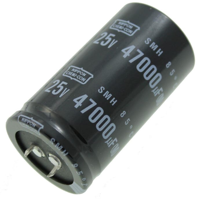 Elco Condensator 47000µF 25V Radiaal Snap-In Elektrolytisch 85°C