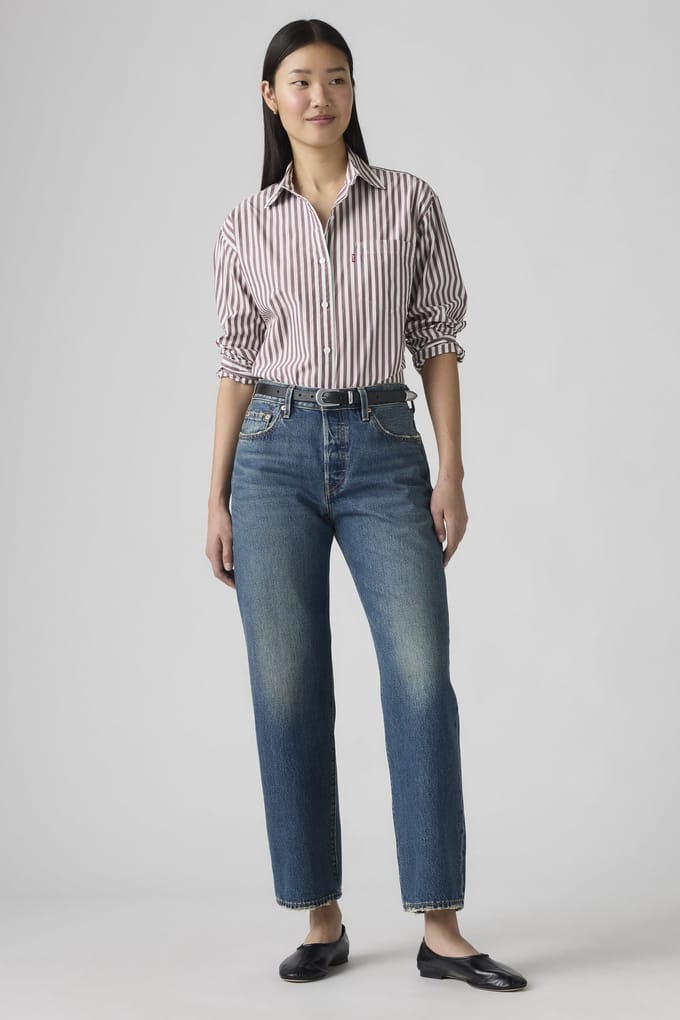 Levi's 501® '90s Ankle Jeans Größe: W25L27 | Straight Jeans Outlet | Damen