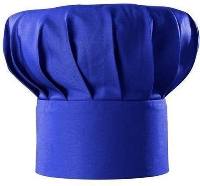 Benza Koksmuts voor volwassenen - Blauw
