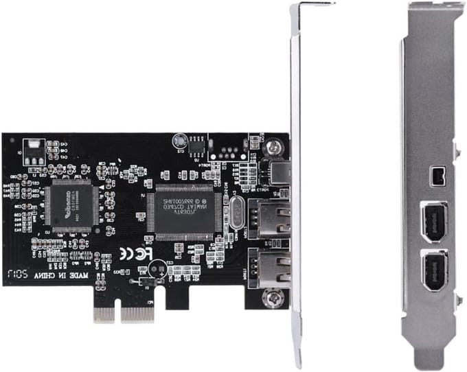 FireWire Controllerkaart - IEEE 1394 kaart - Apparaten Aansluiten - Hot-plug-and-play - PCI-Express x1 - null