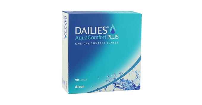 +6.00 - DAILIES® AquaComfort PLUS® - 90 pack - Daglenzen - BC 8.70 - Contactlenzen