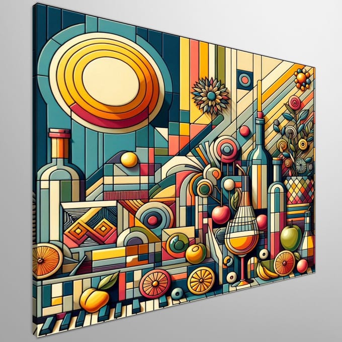 Kunstprint | Wanddecoratie | Canvas | 100 × 100 cm