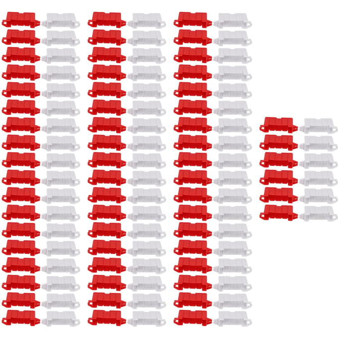 120 STUKS Afstandsbediening Auto DIY Racebaan Wegbarrière Driften Racebaan Wegbarrière