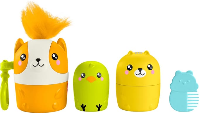 Fisher Price On the Go Nesting pets Grijp- en bijtspeelgoed