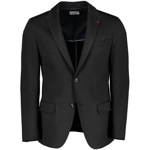 Roy Robson Colbert Slim Fit Cupro blend Zwart / male