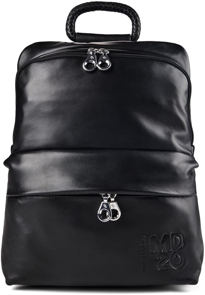 Mandarina Duck MD20 Dagrugzak Leder 35 cm Laptopvak - 31cm (13 duim) - nero