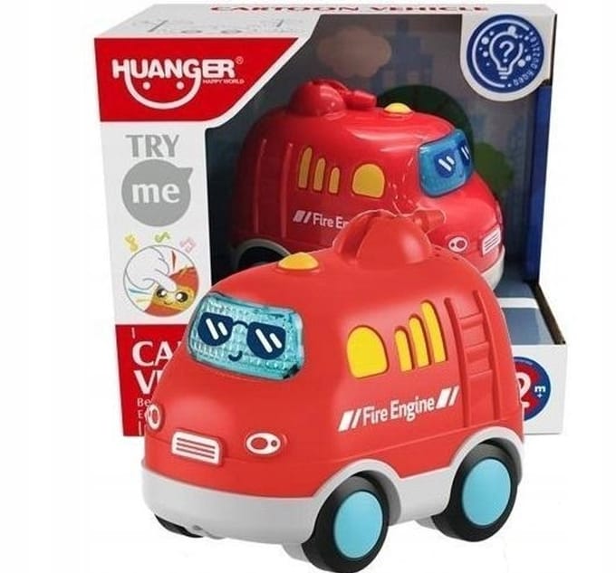 Brandweerauto met Licht en Geluid - Interactief Speelgoed