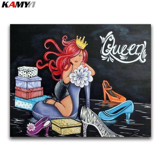 Diamant borduurwerk kruissteek schilderij Home Decor volledige boor 20X30CM gray