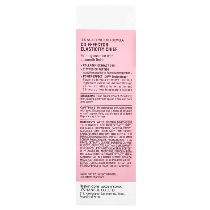 C'est la peau - *Renewal* Power 10 Formula Co Effector Elasticity Chief pink