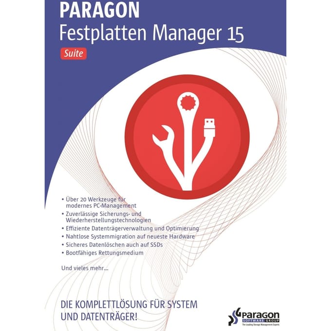 Paragon Festplatten Manager 15 Suite