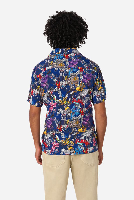 Transformers Shirt met korte mouwen - Transformers Allover - L - voor Mannen - meerkleurig