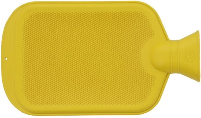 Warmwaterkruik - Geel - Rubber - Kruik - Warm Blijven - 2 Liter