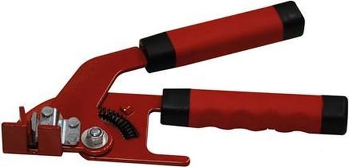 Toolland Nivelleertang, Tilevel nivelleringssysteem, chroom-vanadiumstaal, rood