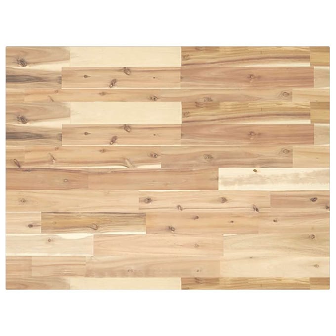 vidaXL - Bureaublad - 100x60x2 - cm - onbehandeld - massief - acaciahout