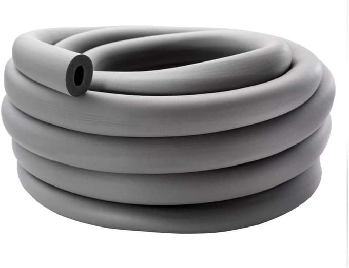 Rubberen buisisolatie 23 m rol - 22 x 10 mm