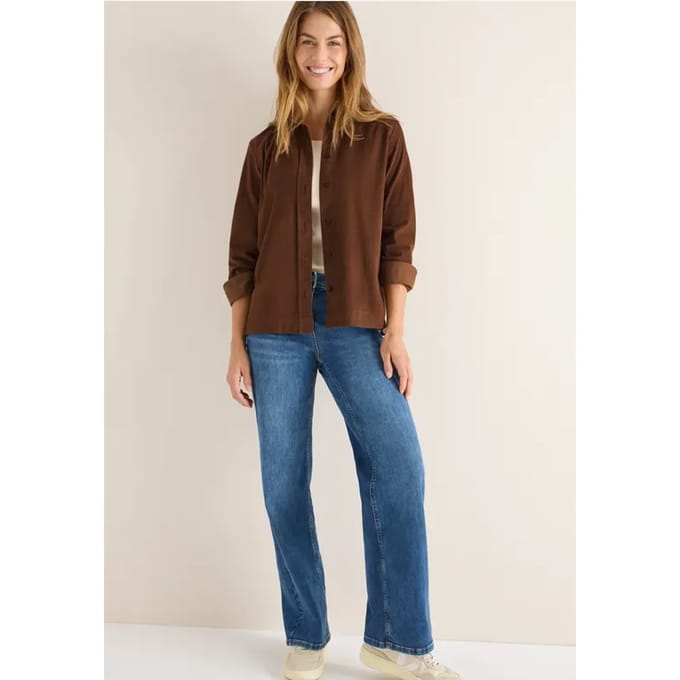Corduroy overhemd blouse